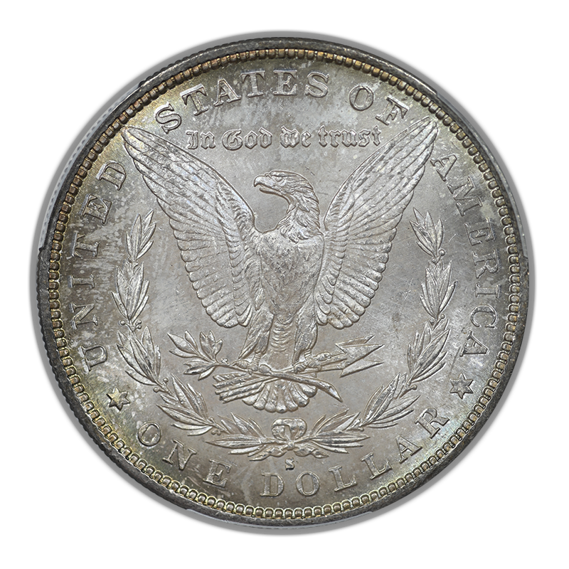 1882-S Morgan Dollar $1 PCGS MS65 - TONED!