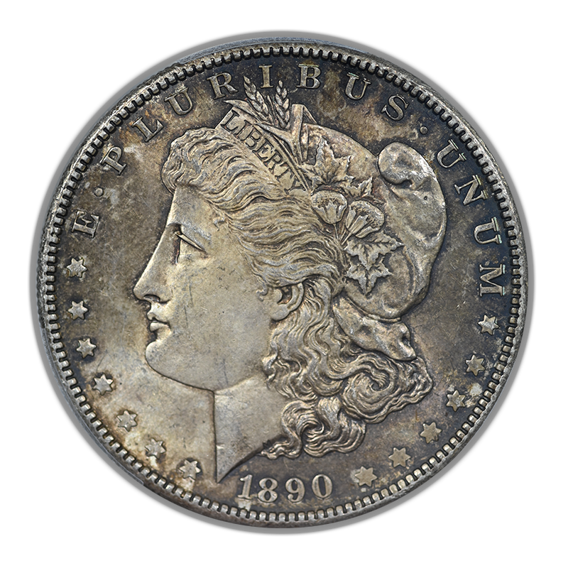 1890-S Morgan Dollar $1 PCGS MS63