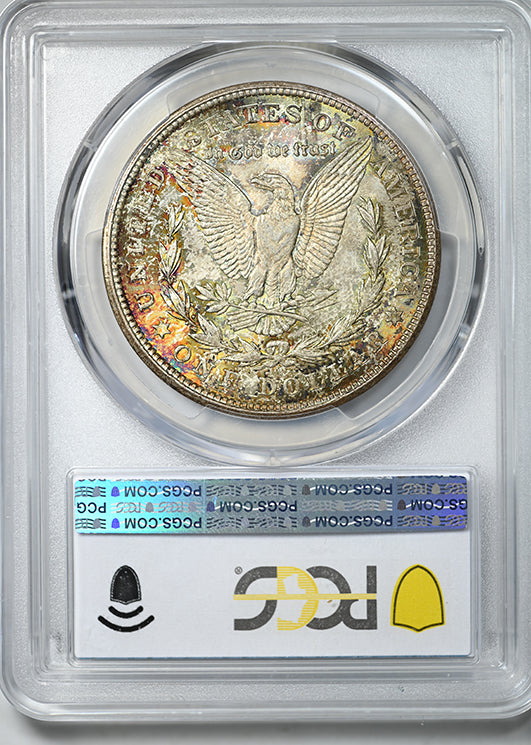 1921-D Morgan Dollar $1 PCGS MS66 - TONED!