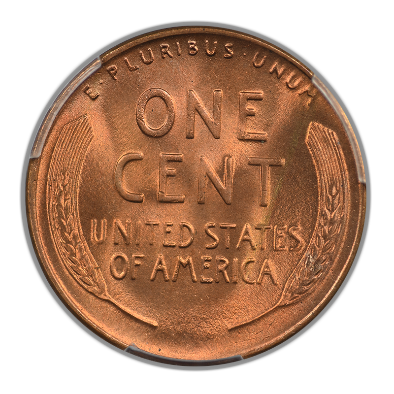 1945-S Lincoln Wheat Cent 1C PCGS MS67RD