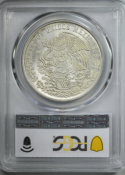 1978-Mo Doubled Die Obverse Mexico Silver 100P Cien Pesos PCGS MS65 KM-483.2 DDO