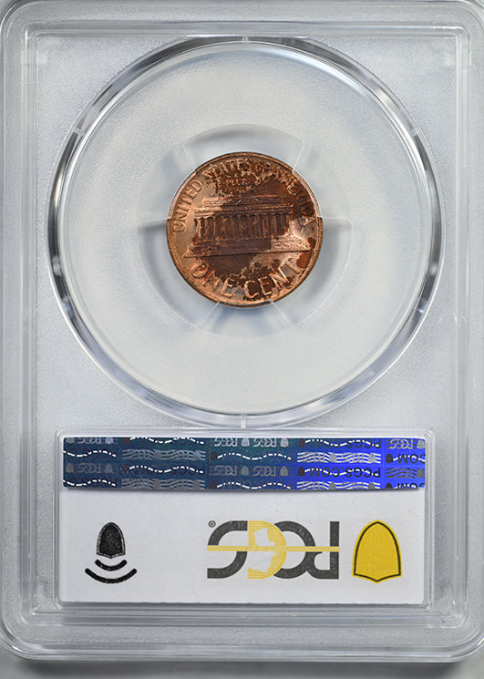 1966 Lincoln Memorial Cent 1C PCGS MS63RB - TONED!