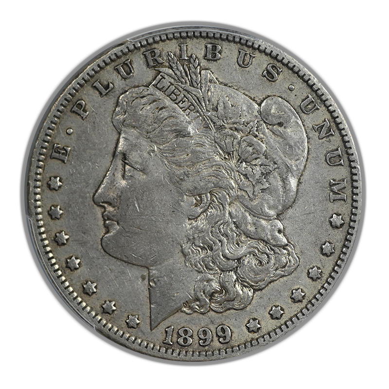 1899-O Morgan Dollar $1 PCGS XF40 - Micro O