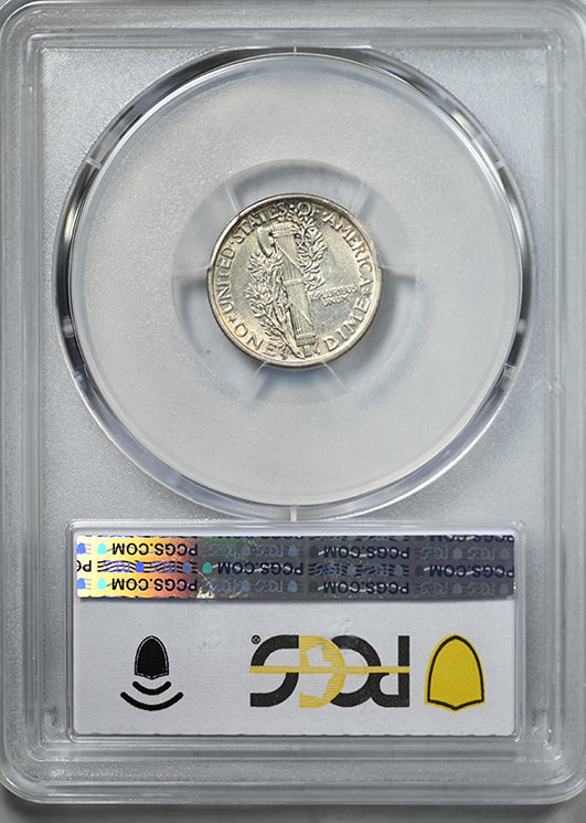 1918-D Mercury Dime 10C PCGS AU58