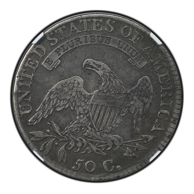 1817 Capped Bust Half Dollar 50C NGC VF35 - Comet O-106 Reverse