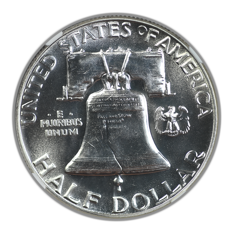 1951 Proof Franklin Half Dollar 50C NGC PR63 Reverse