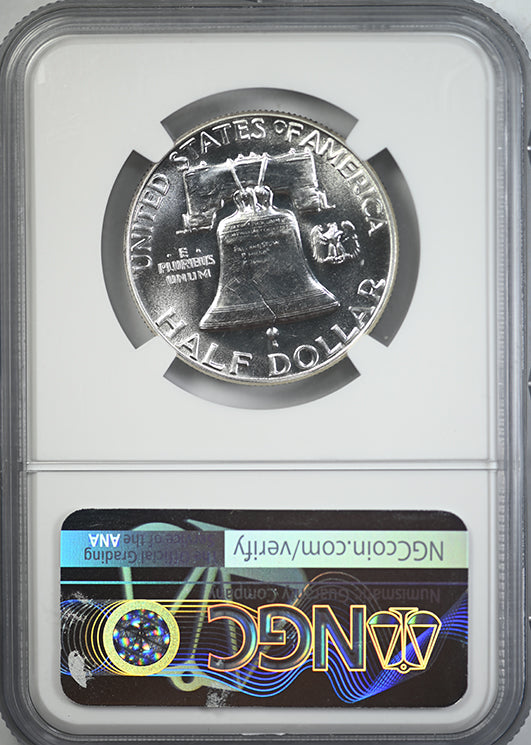 1951 Proof Franklin Half Dollar 50C NGC PR63 Reverse Slab
