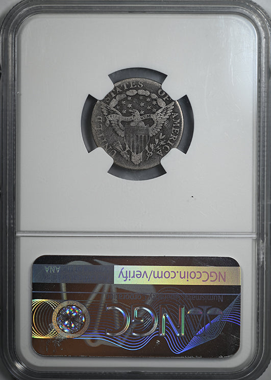 1805 Draped Bust Dime 10C NGC F15 4 Berries JR-2