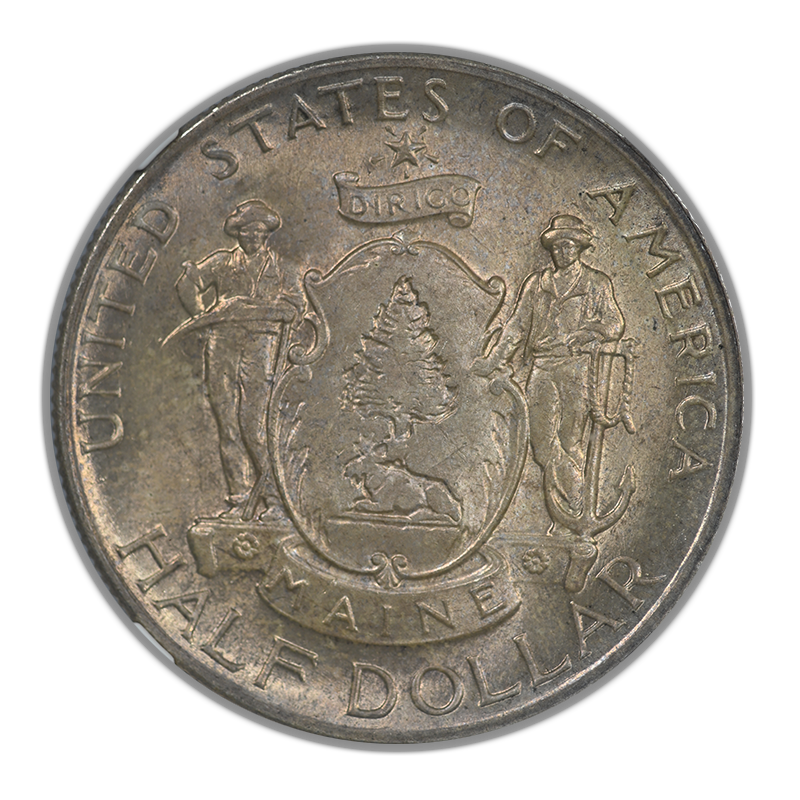 1920 Maine Classic Commemorative Half Dollar 50C NGC MS66