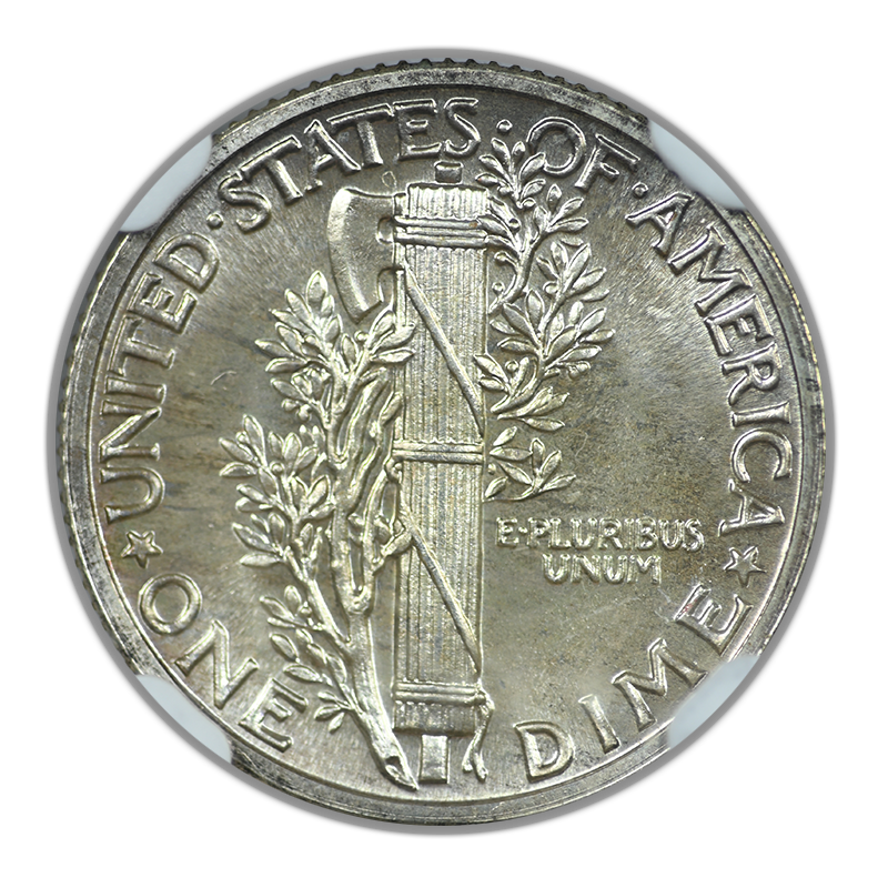 1942 Proof Mercury Dime 10C NGC PF68