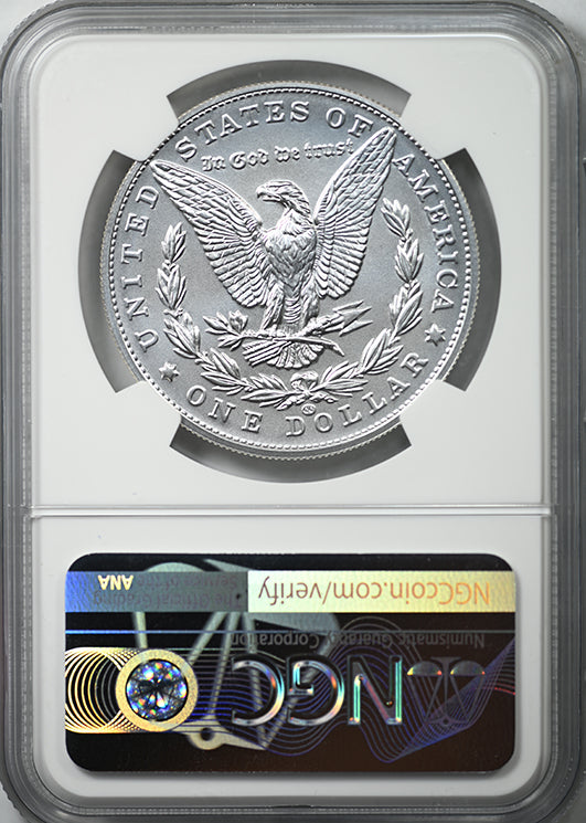 2021 'CC' Morgan Dollar $1 NGC MS70 - Carson City Privy Mark - First Day of Issue - 100th Anniversary