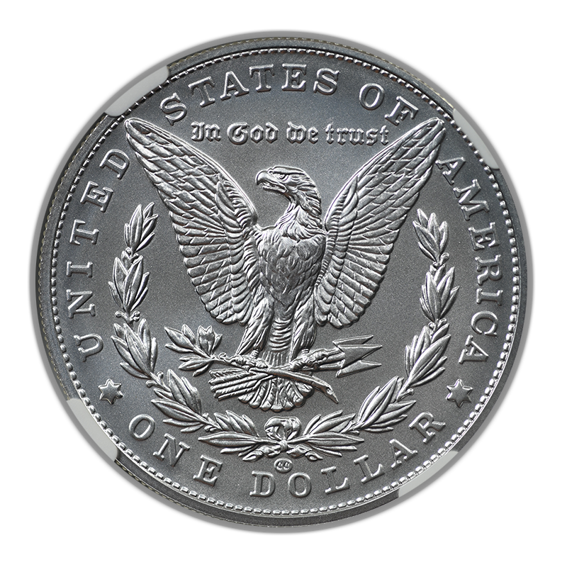2021 'CC' Morgan Dollar $1 NGC MS70 - Carson City Privy Mark - First Day of Issue - 100th Anniversary