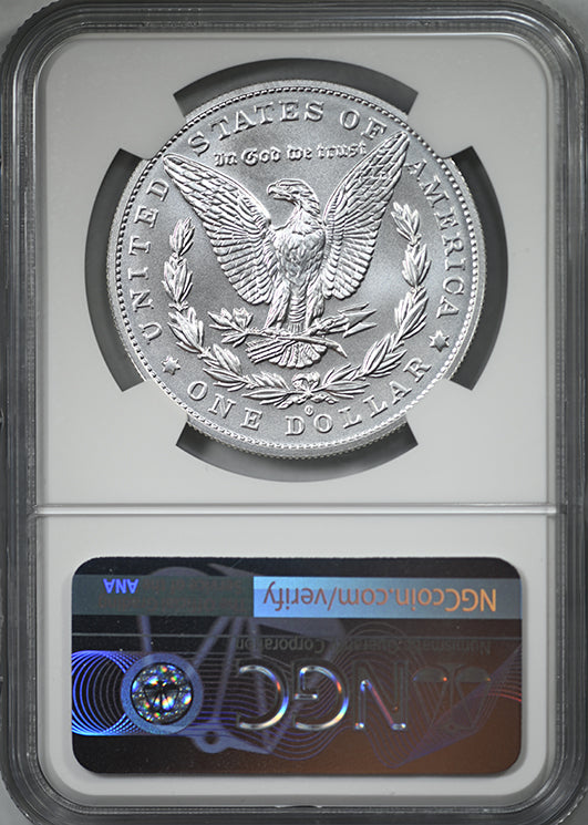 2021 'O' Morgan Dollar $1 NGC MS70 - New Orleans Privy Mark - First Day of Issue - 100th Anniversary