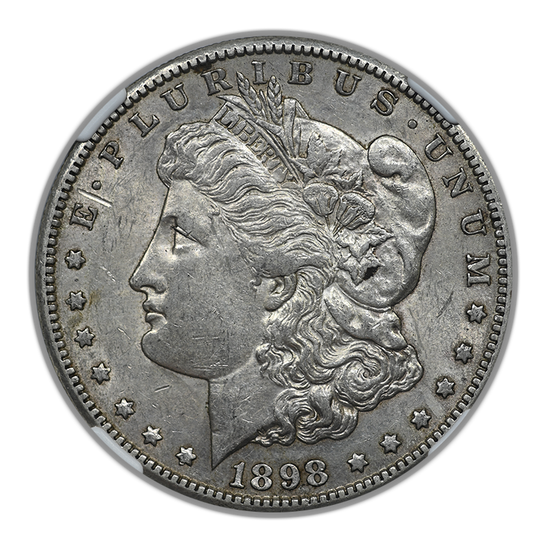 1898-S Morgan Dollar $1 NGC AU55
