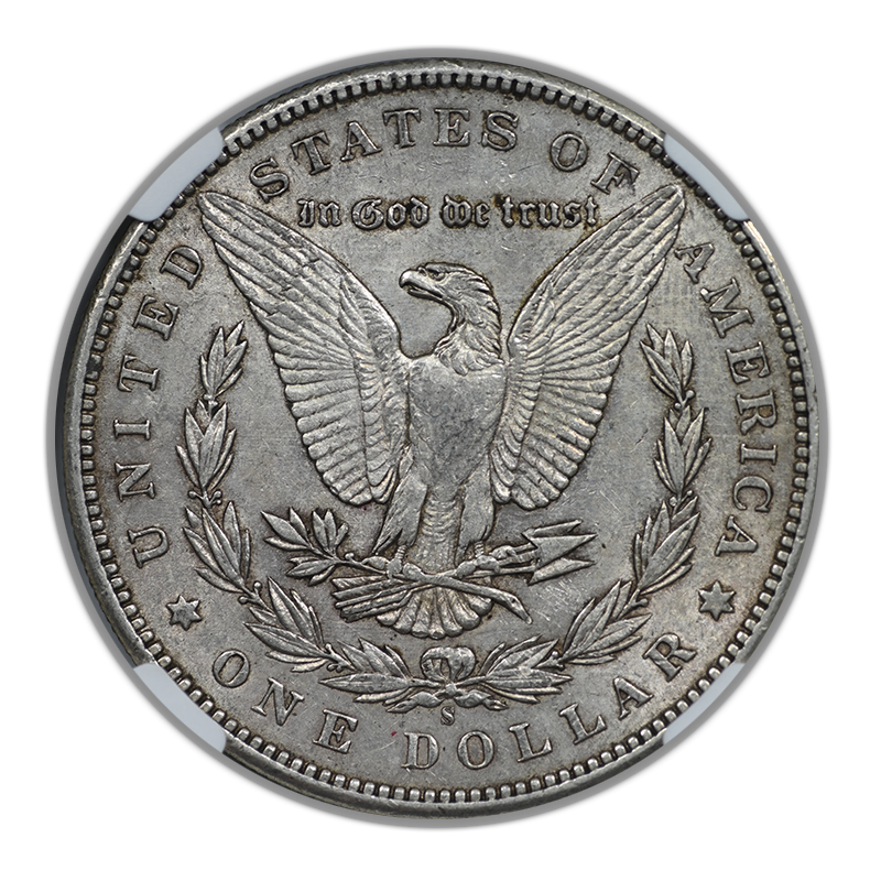 1898-S Morgan Dollar $1 NGC AU55