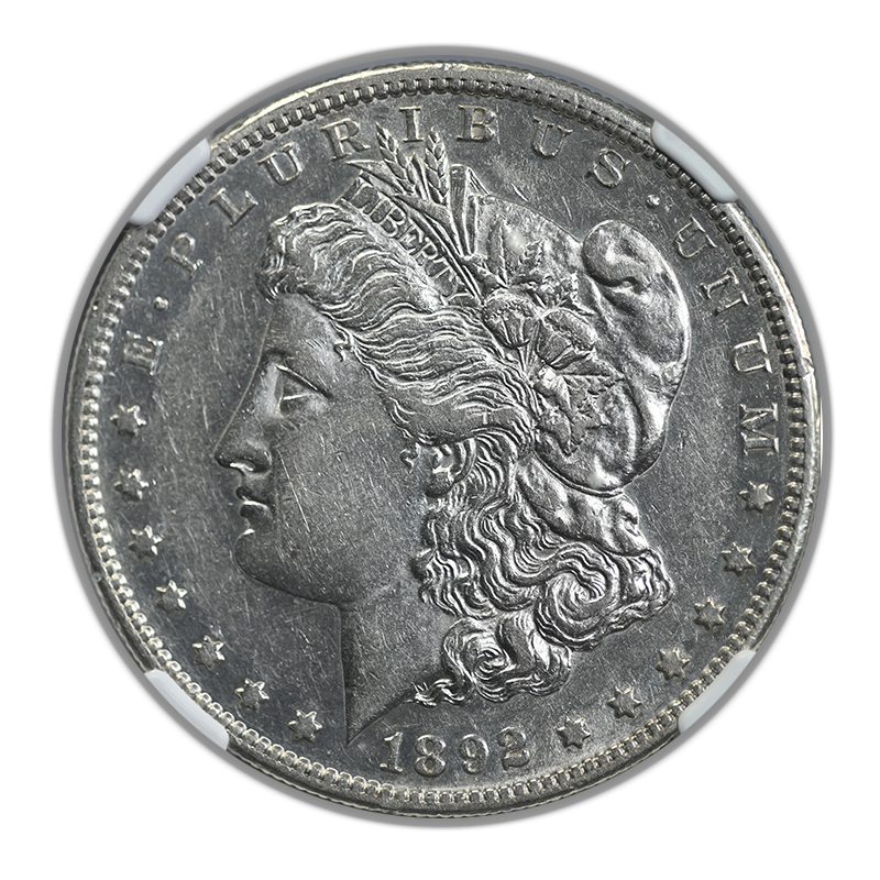 1892-S Morgan Dollar $1 NGC AU53 Obverse