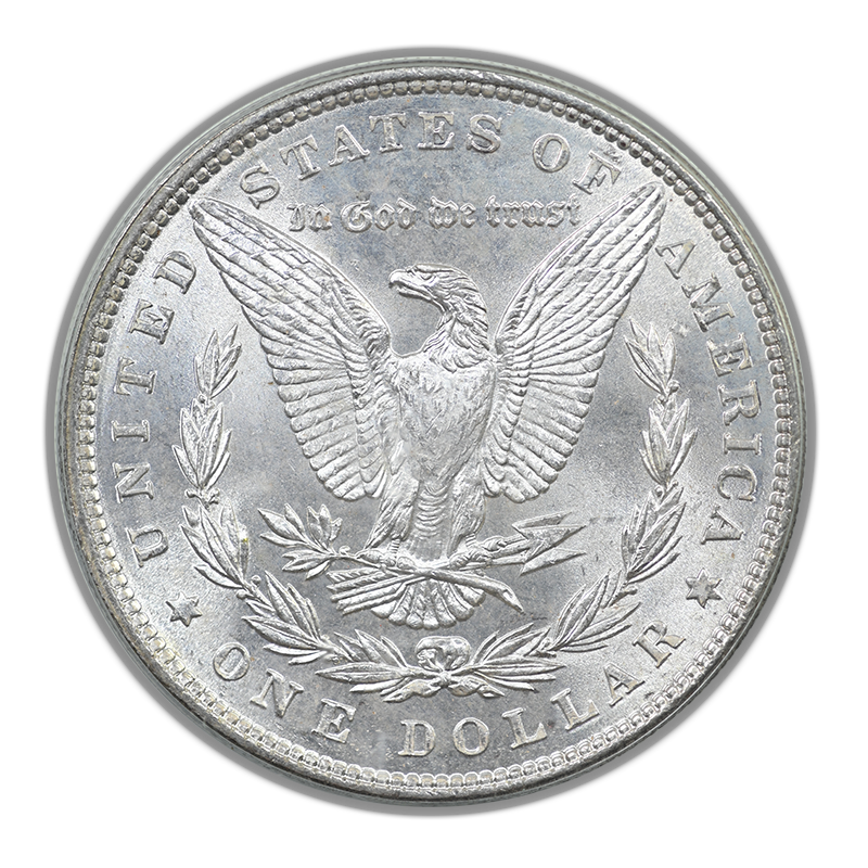 1886 Morgan Dollar $1 PCGS MS66 CAC OGH