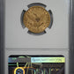 1856-S Liberty Head Gold Half Eagle $5 NGC AU53 CAC Reverse Slab
