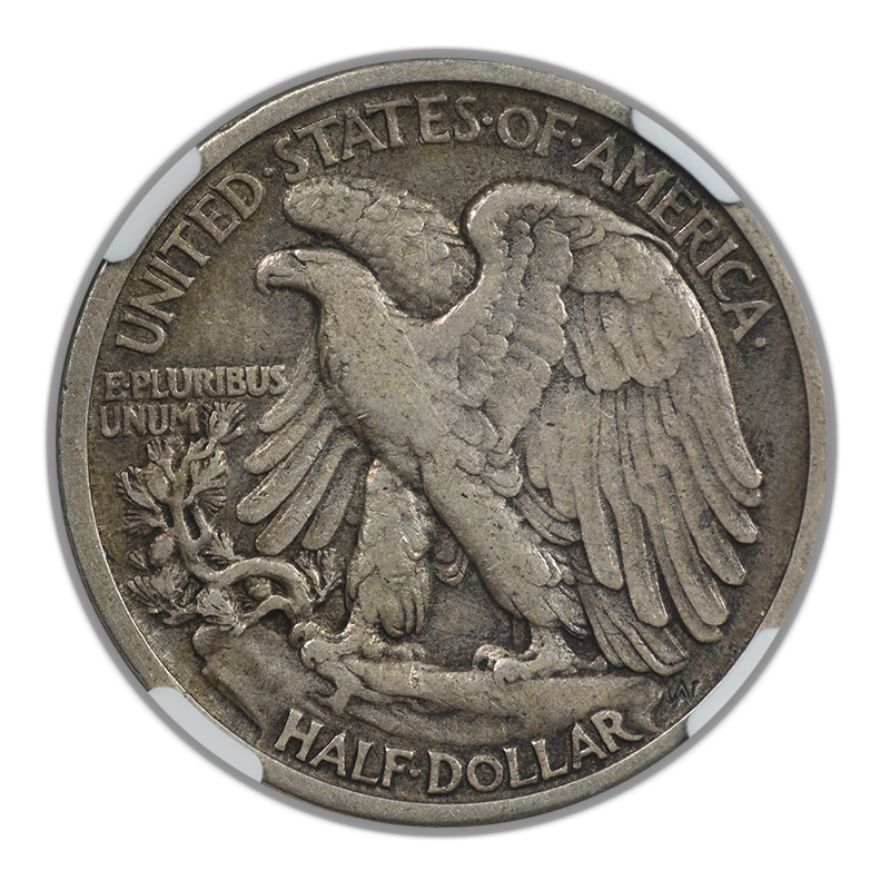 1917-S Walking Liberty Half Dollar 50C NGC VF30 - Obverse