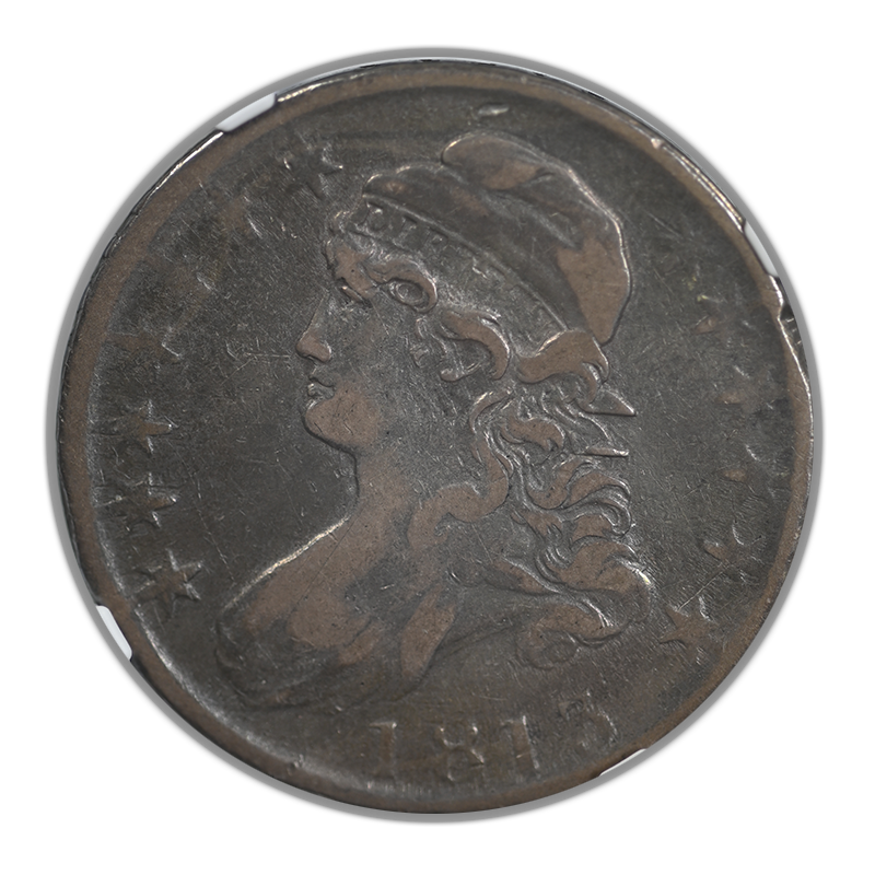 1813 Capped Bust Half Dollar 50C NGC VF30 Obverse