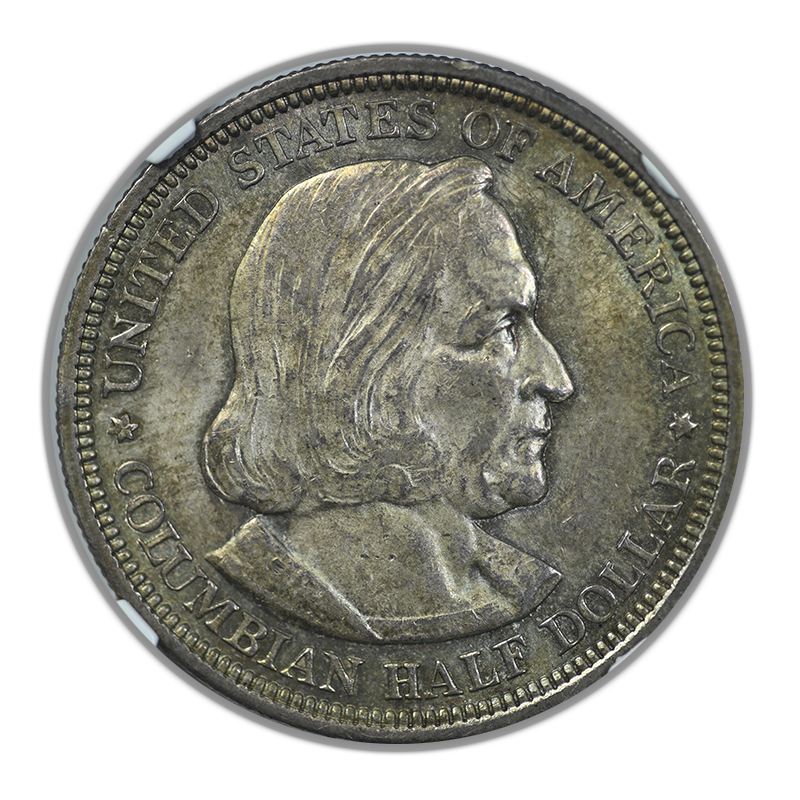 1892 Columbian Exposition Classic Commemorative Half Dollar 50C NGC MS65 Obverse