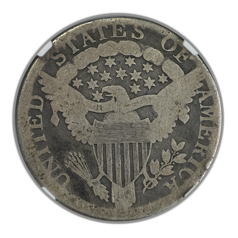 1807 Draped Bust Half Dollar 50C NGC AG3 Reverse