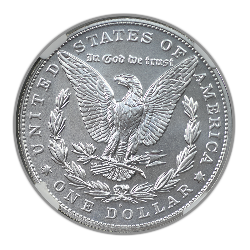 2021-S Morgan Dollar $1 NGC MS70 - Early Releases - 100th Anniversary