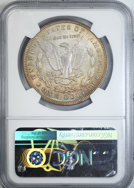 1896-O Morgan Dollar $1 NGC MS61 Reverse Slab