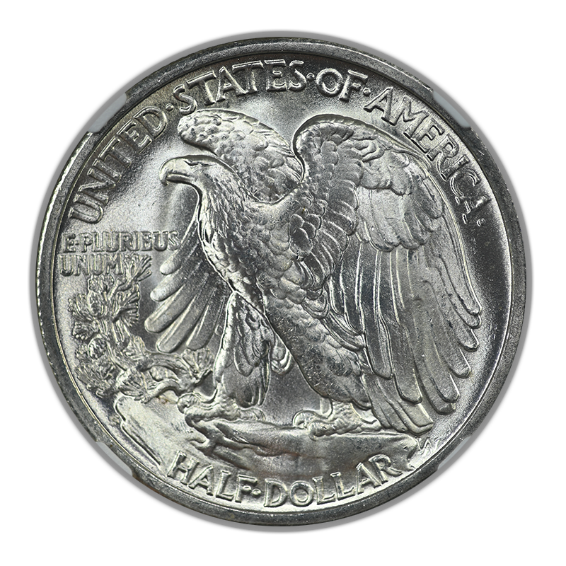 1946-S Walking Liberty Half Dollar 50C NGC MS67