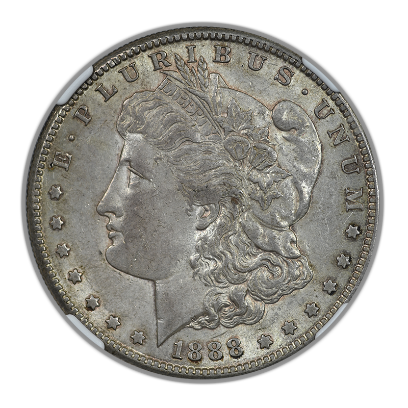 1888-S Morgan Dollar $1 NGC AU55