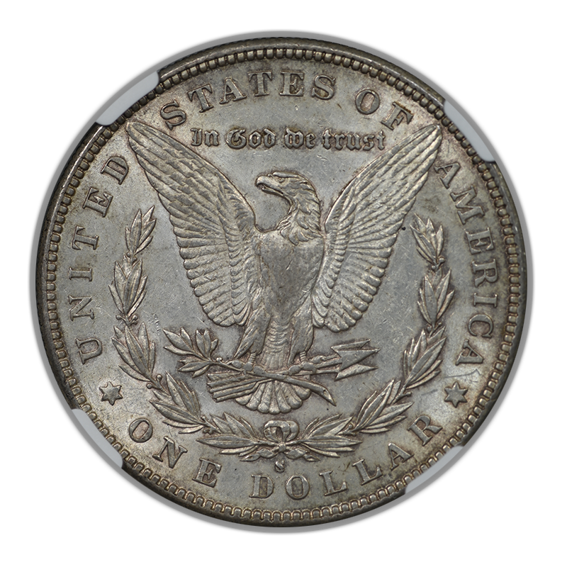 1888-S Morgan Dollar $1 NGC AU55