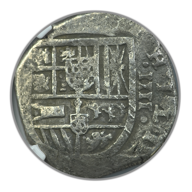 1630 Spain 4 Reales 4R NGC VF35 Reverse