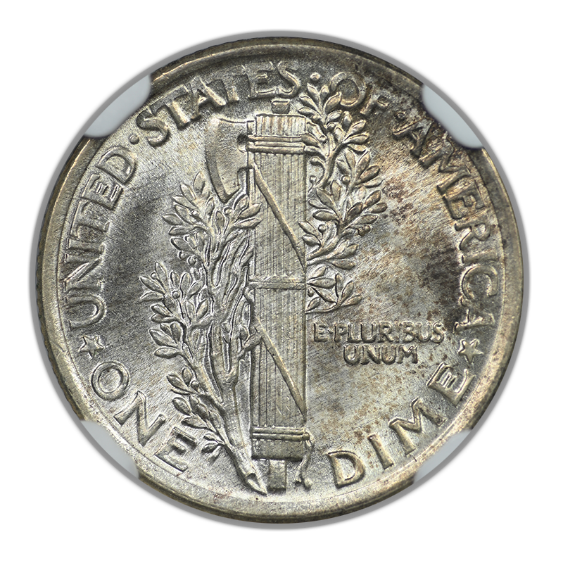1920 Mercury Dime 10C NGC MS66