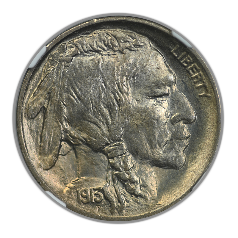 1913 Type 1 Buffalo Nickel 5C NGC MS65 Obverse