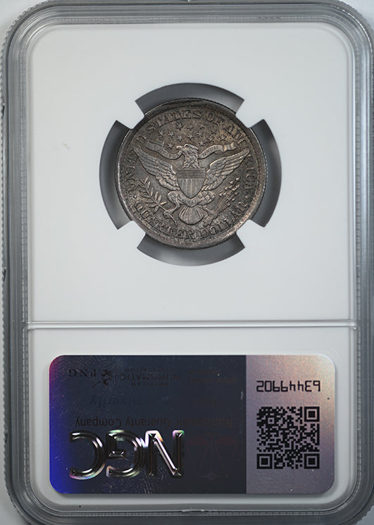 1893 Barber Quarter 25C NGC MS64 Reverse Slab