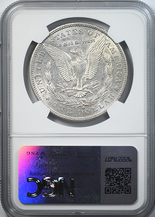 1886-O Morgan Dollar $1 NGC AU53 Reverse Slab