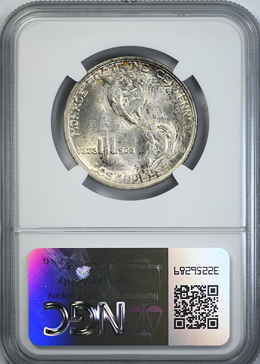 1923-S Monroe Classic Commemorative Half Dollar 50C NGC MS64 - NICE COLOR! Reverse Slab