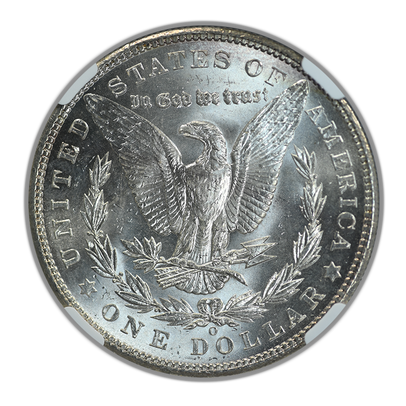 1903-O Morgan Dollar $1 NGC MS61 Reverse