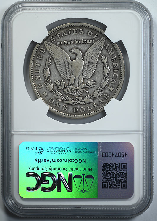 1894 Morgan Dollar $1 NGC VF20 Reverse Slab