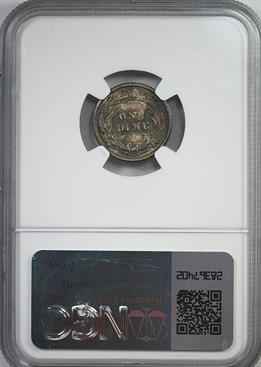 1905-O Barber Dime 10C NGC MS64