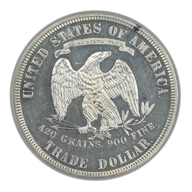 1881 Proof Trade Dollar T$1 NGC PF61