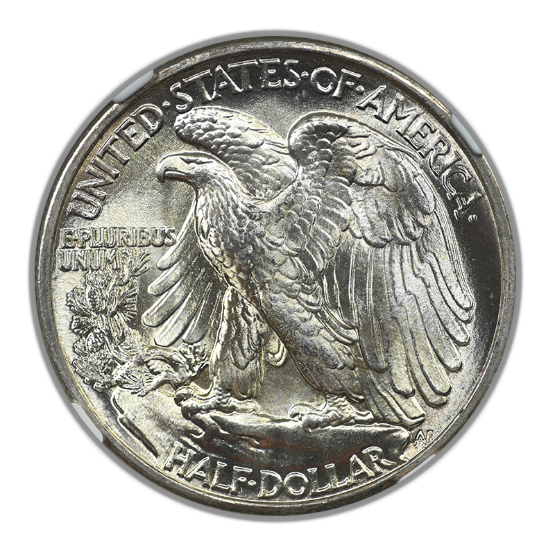 1940 Walking Liberty Half Dollar 50C NGC MS67 CAC