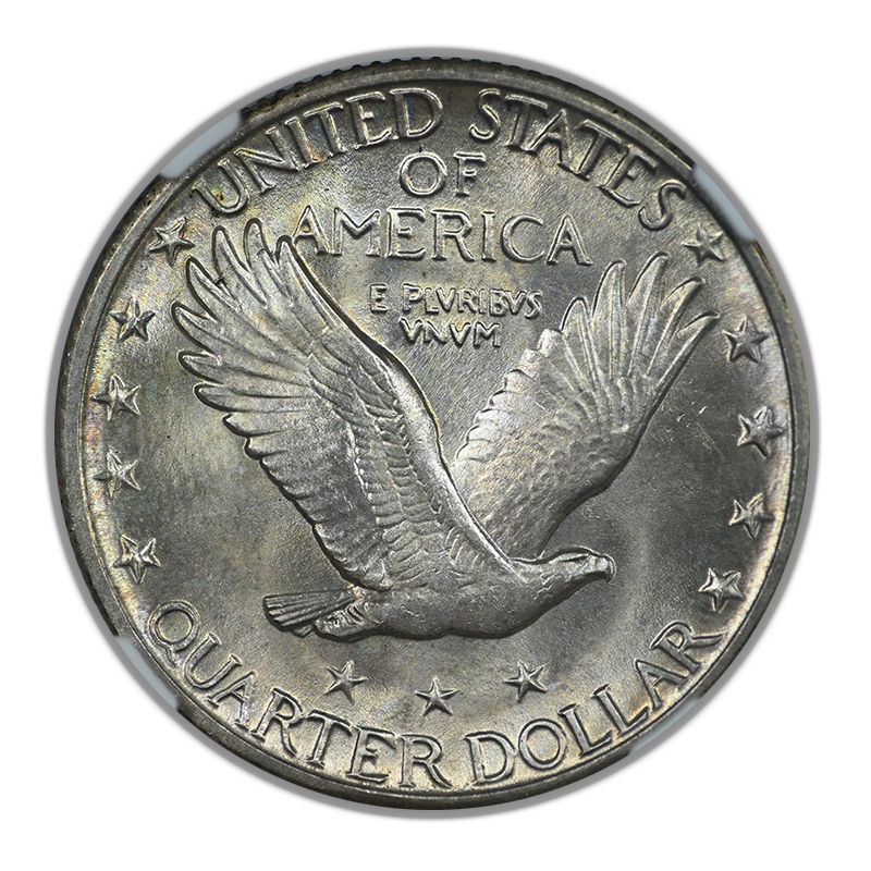 1930-S Standing Liberty Quarter 25C NGC MS67