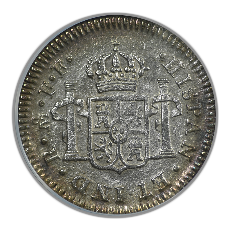 1783 MO Mexico 1/2R Reale ANACS Prime Select - El Cazador Shipwreck