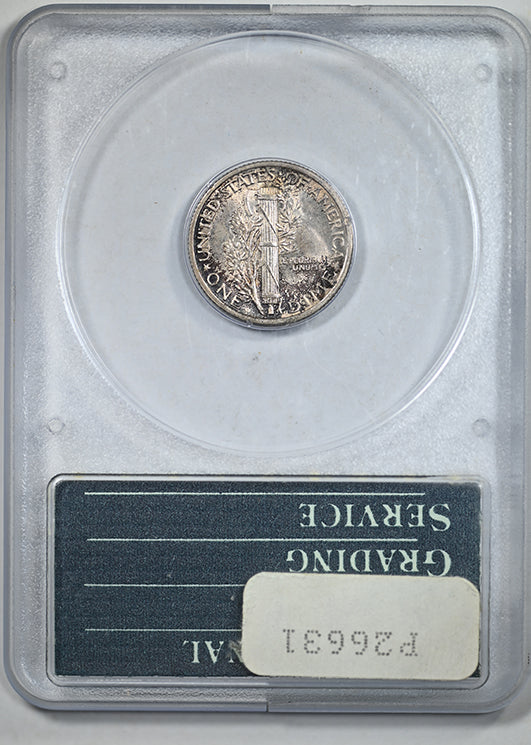 1916 Mercury Dime 10C PCGS Rattler MS64