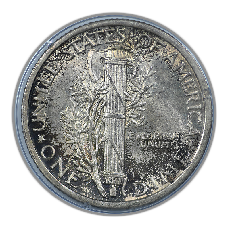 1916 Mercury Dime 10C PCGS Rattler MS64