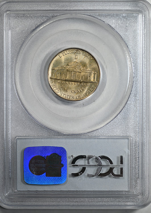 1945-D Jefferson Nickel 5C PCGS MS66 - Repunched Mint Mark RPM FS-501