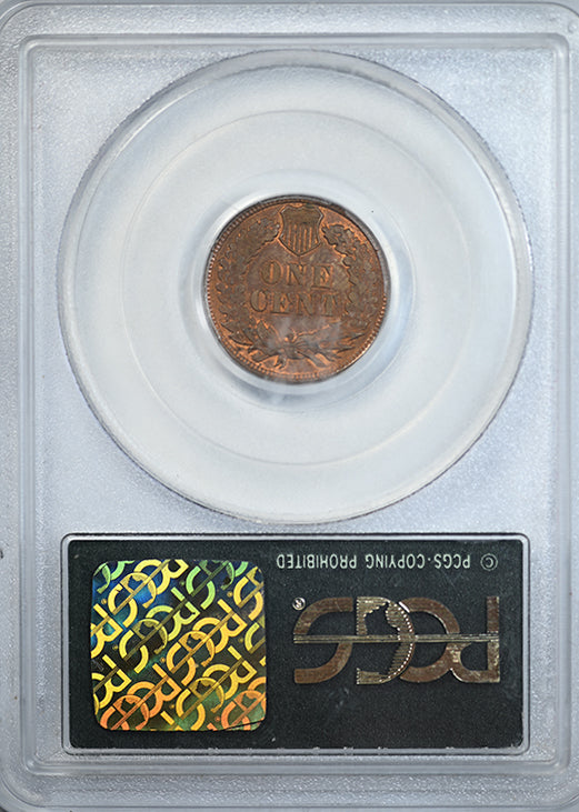 1907 Indian Head Cent 1C PCGS MS64RB OGH Reverse Slab