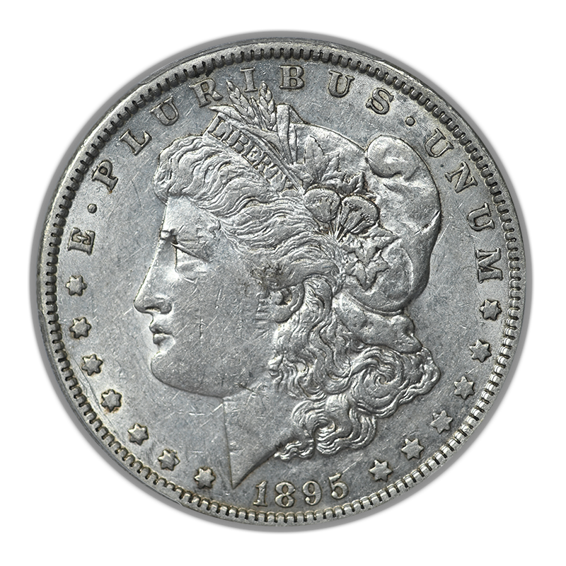 1895-O Morgan Dollar $1 PCGS AU50