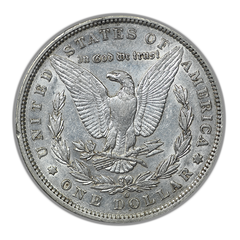 1895-O Morgan Dollar $1 PCGS AU50